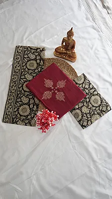 Pure Kalamkari Cotton Dupatta