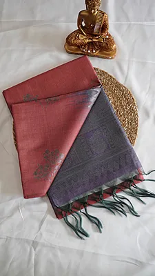 Semi Tussar Fancy Saree – Design 02