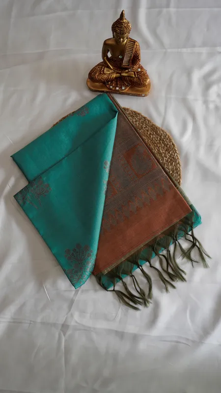Semi Tussar Fancy Saree – Design 02