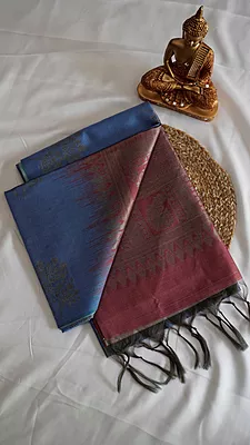 Semi Tussar Fancy Saree – Design 02