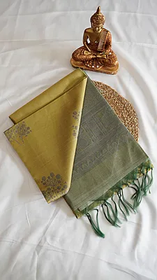 Semi Tussar Fancy Saree – Design 02