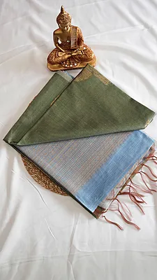 Semi Tussar Fancy Saree – Design 03