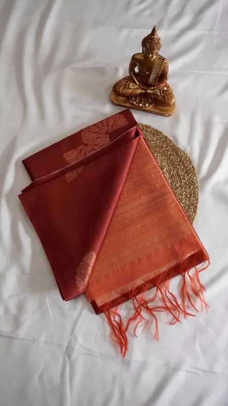 Semi Tussar Fancy Saree – Design 03