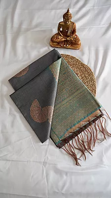 Semi Tussar Fancy Saree – Design 03