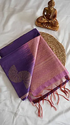 Semi Tussar Fancy Saree – Design 03