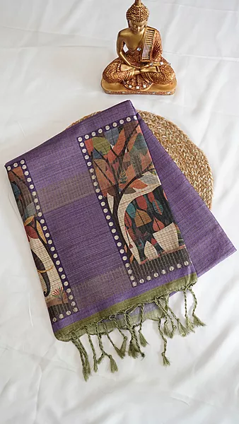 Kota Doria Fancy Saree – Design 05