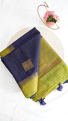 Jute Banarasi Fancy Saree – Design 07