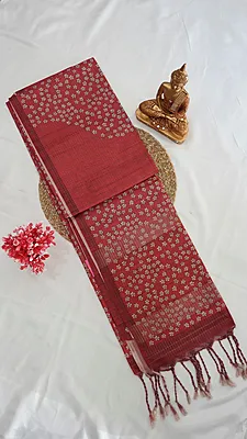 Kota Doria Fancy Saree – Design 15