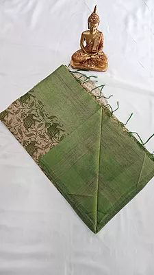 Semi Tussar Fancy Saree – Design 16