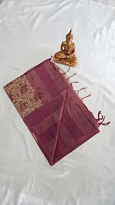 Semi Tussar Fancy Saree – Design 16