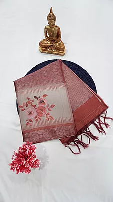 Soft Silk Fancy Saree – Design 21