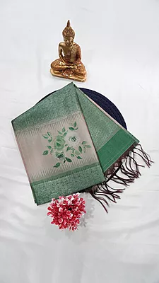 Soft Silk Fancy Saree – Design 21