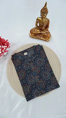 Cotton Gandha Stitch Fancy Kurti – Colour Collection