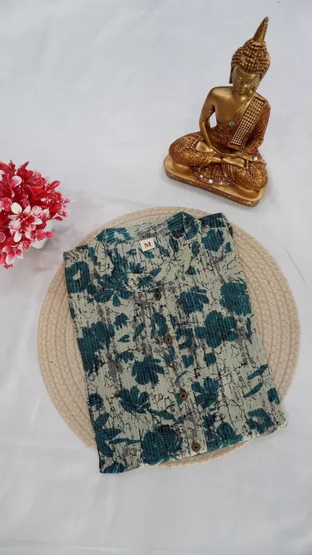Cotton Gandha Stitch Fancy Kurti – Colour Collection