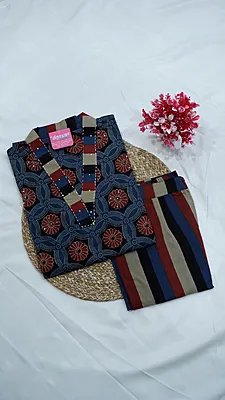 Cotton Fancy 2-Piece Set – Reversible Colour Pair