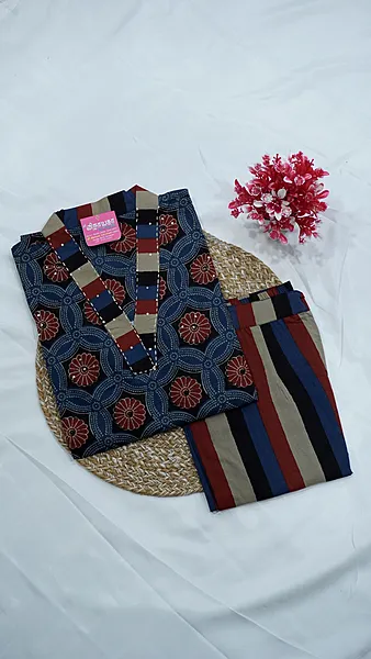 Cotton Fancy 2-Piece Set – Reversible Colour Pair