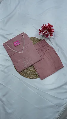 Flex Cotton Fancy Co-ord Set – Pastel Collection
