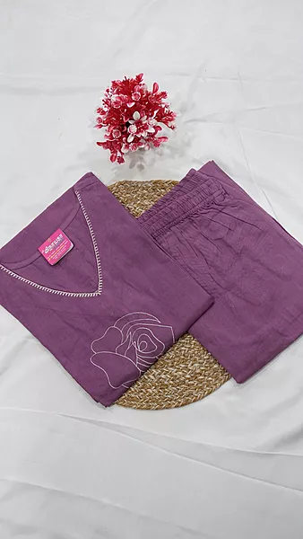 Flex Cotton Fancy Co-ord Set – Pastel Collection