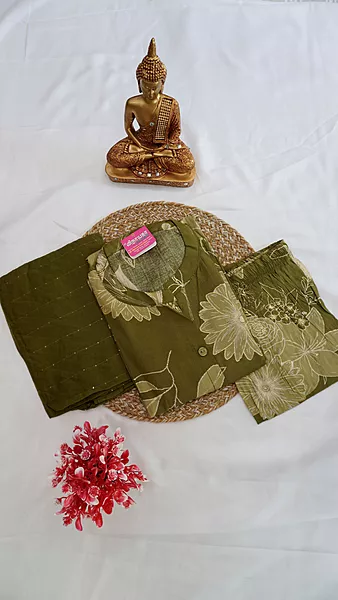 Vertigan Fancy 3-Piece Set – Olive Green