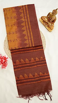 Baswada Fancy Saree – Contrast Collection