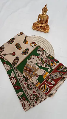 Kalamkari Cotton Regular Saree