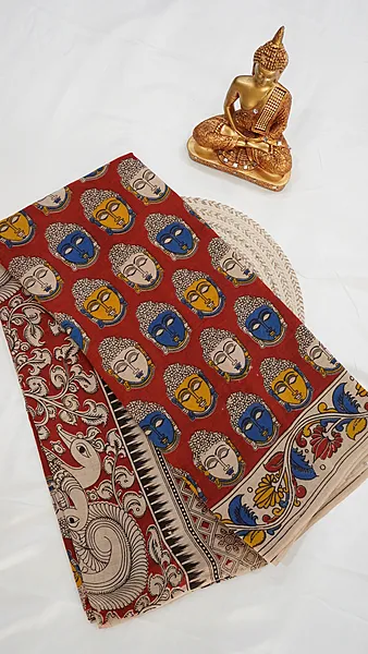 Kalamkari Cotton Regular Saree