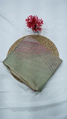 Tissue Shimmer Saree – Pastel Collections