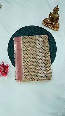 Kota Cotton Regular Saree – Cream Collection