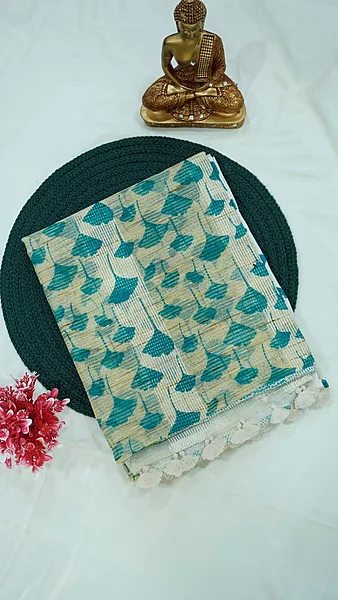 Kota Cotton Regular Saree – Cream Collection