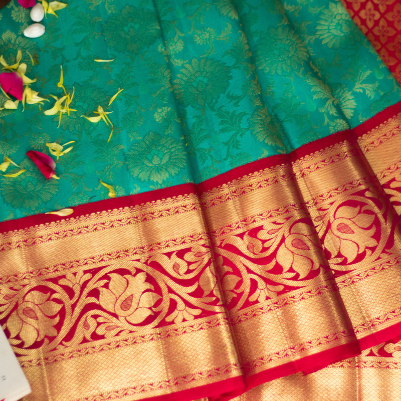 Lush Green Kanchipuram with Mullai Mottu