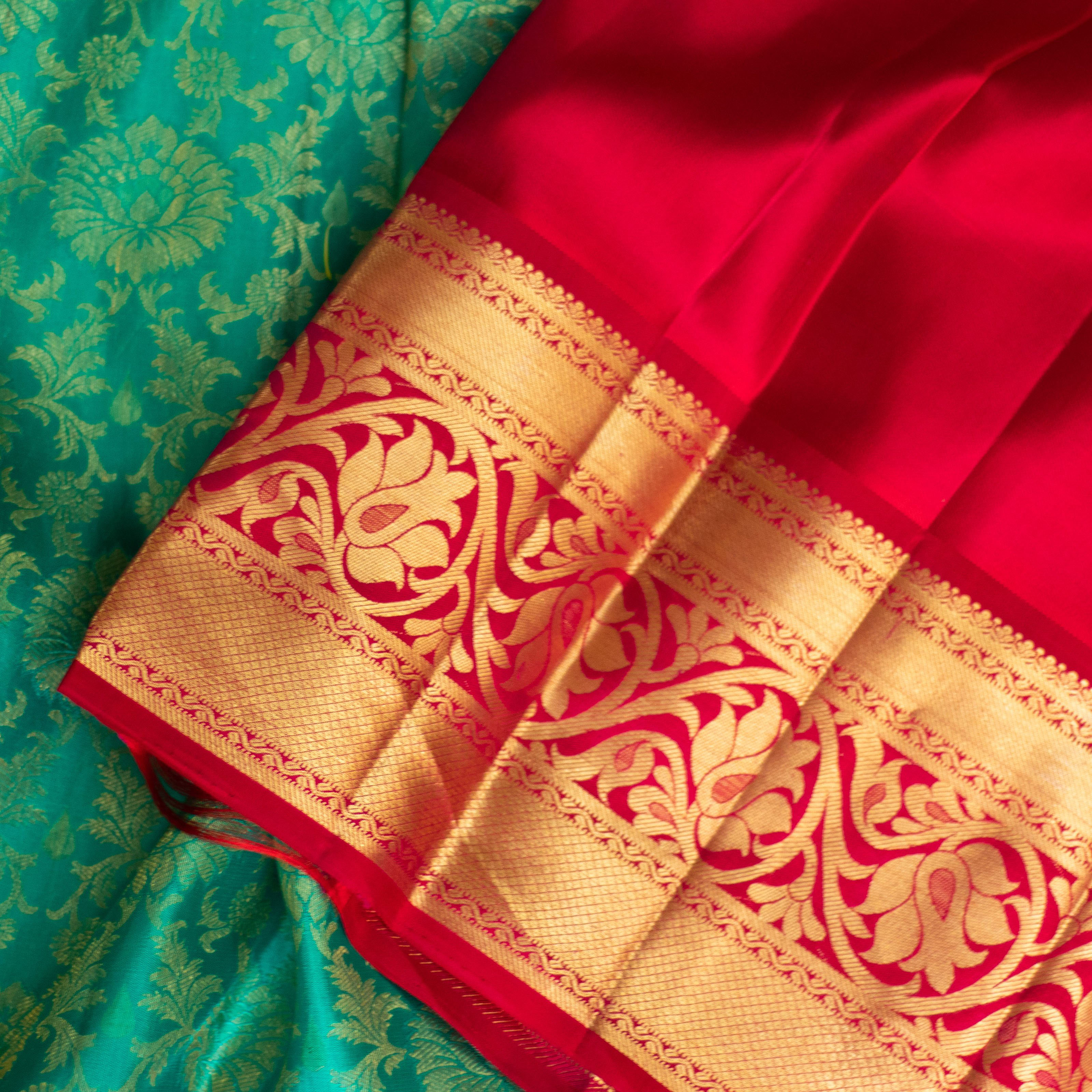 Lush Green Kanchipuram with Mullai Mottu