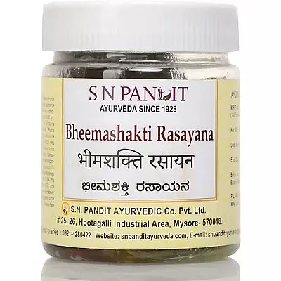 S N Pandit Ayurveda Bheemashakti Rasayana โ Strength & Vitality Booster