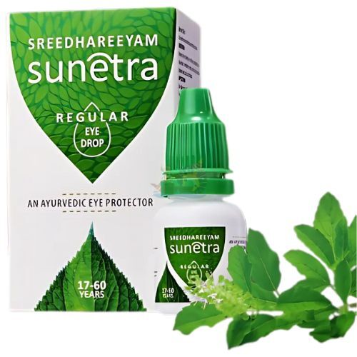 Sreedhareeyam Ayurveda Sunetra Regular Herbal Eyedrops