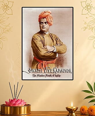 [WL] Swami Vivekananda - Hindu Monk Portrait - Chicago (1893)