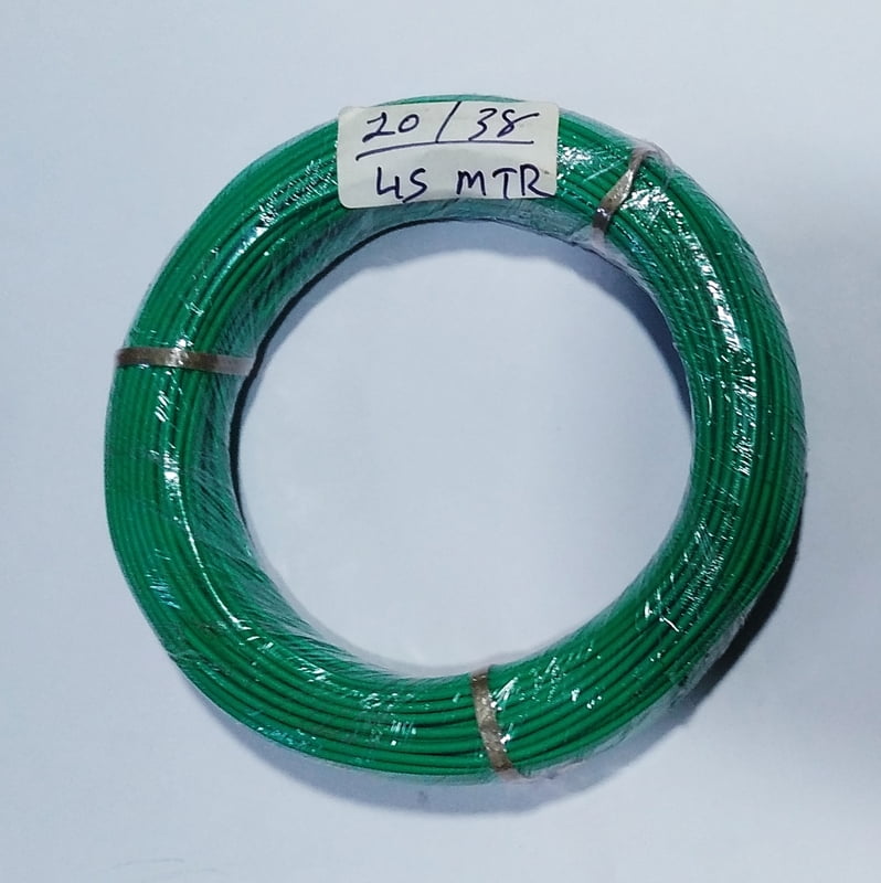 (CW39) 14/38 GREEN WIRE 45 METER COIL