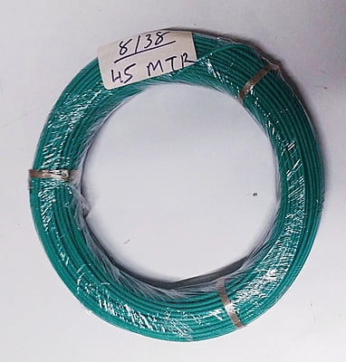 (CW47) 8/38 GREEN WIRE 45 METER COIL