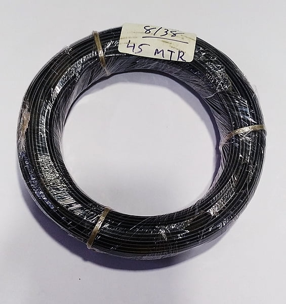 (CW5) 8/38 BLACK WIRE 45 METER COIL