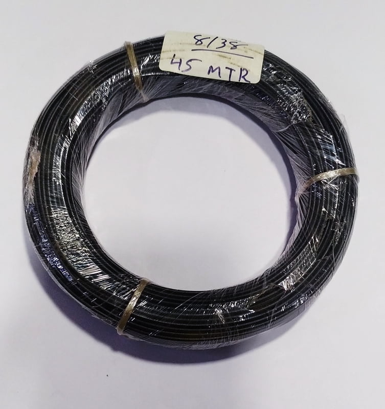 (CW5) 8/38 BLACK WIRE 45 METER COIL