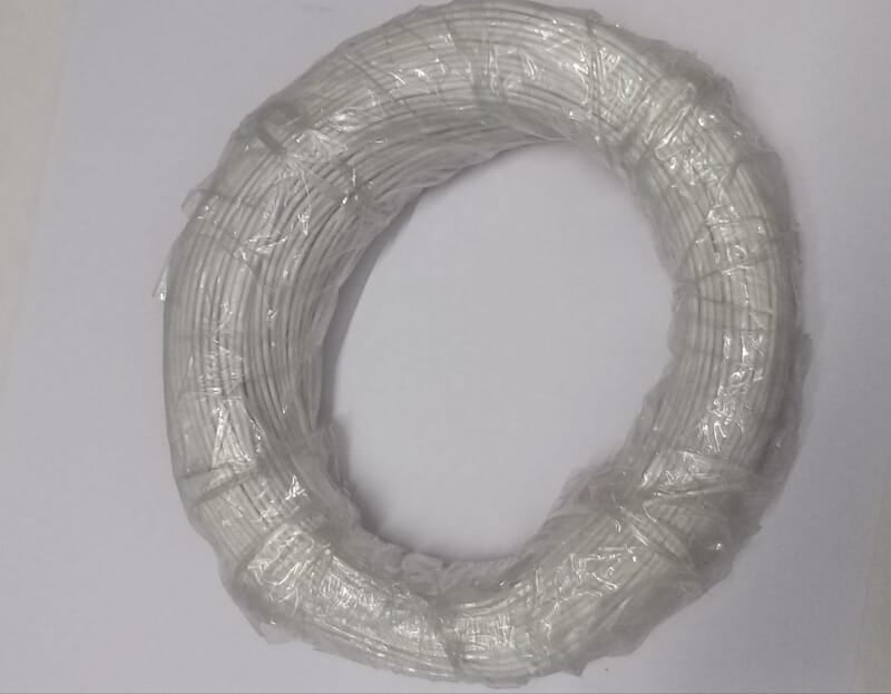 (CW69) 10/38 WHITE WIRE 100 METER COIL