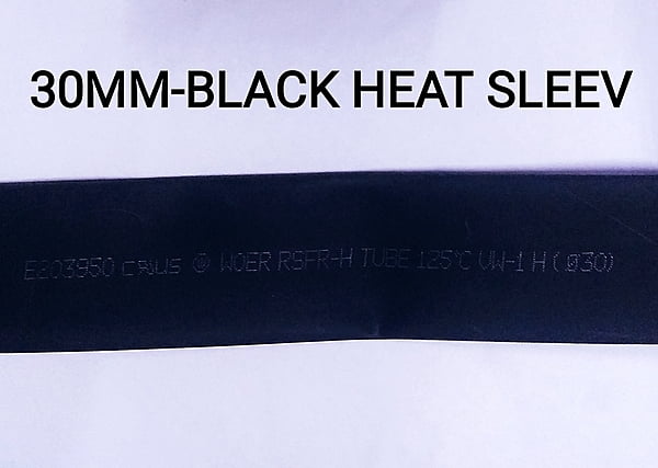 (HS1) HS-B-30MM BLACK FULL ROLL (50 METER)