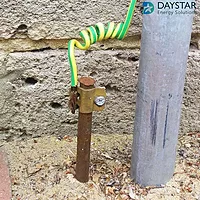 4 Feet - Copper Bonded Earth Rod (12mm - 100 Microns)