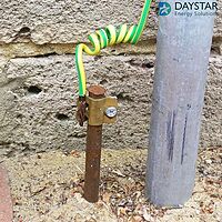 3 Feet - Copper Bonded Earth Rod (12mm - 100 Microns)