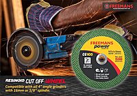 4-Inch  Cut off Wheels for Metal and Stainless Steel Cutting - Green