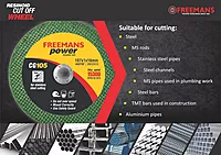 4-Inch  Cut off Wheels for Metal and Stainless Steel Cutting - Green