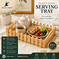 Picket Fence Serving Tray