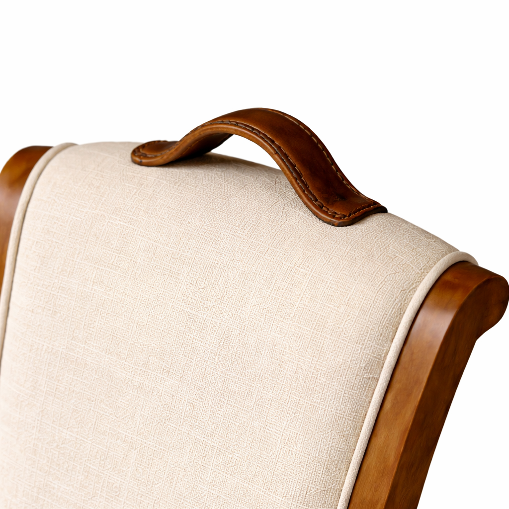 Genesis Dining Chair with Leather Handle