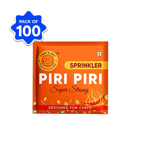 Chefs Art - Peri Peri Sprinkler Sachet (4 Grams*100 Sachets)