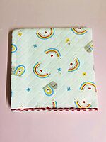 2-Layer Muslin Baby Blanket – 85x85 cm - Red Blossom Comforter 2-Layer Muslin Baby Blanket – 85x85 cm - Red Blossom Comforter