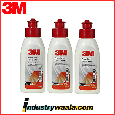 3M Premium Liquid Wax 100 ML (Pack Of 5 )