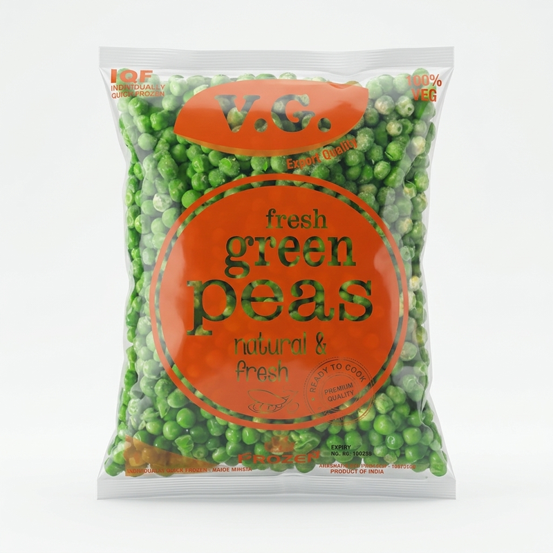 VG FRESH FROZEN GREEN PEAS 1KG